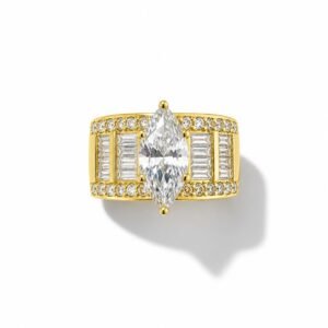 Anillo10k matrimonio circonio