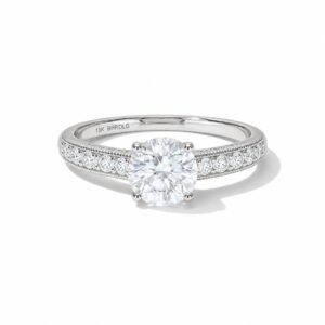 Anillo plata s925 Moissanite VVS1