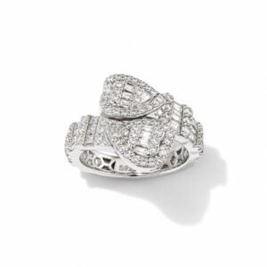 Anillo platas925 Moissanite VVS1