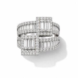 Anillo plata s925 Moissanite VVS1
