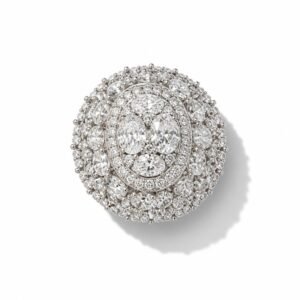 Anillo de hombre plata s925 Moissanite VVS1