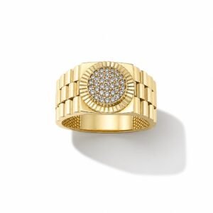 Anillo de hombre talla #10 en oro 10k