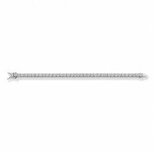 Brazalete tenis platas925 Moissanite vvs1 4mm