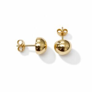 Aretes de bolas 10k