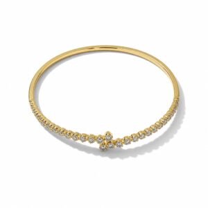 Brazalete 14k diamantes