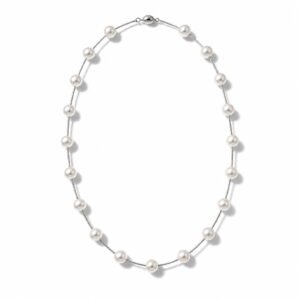Gargantilla 14k perlas lab