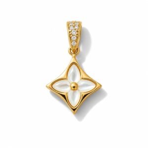 Dije de 14k con nácar