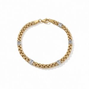 Brazalete 10k doble tono