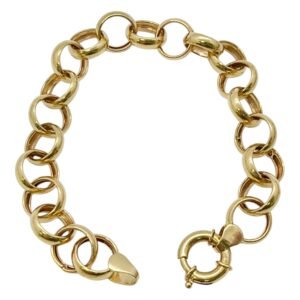 Brazalete rolo 14k