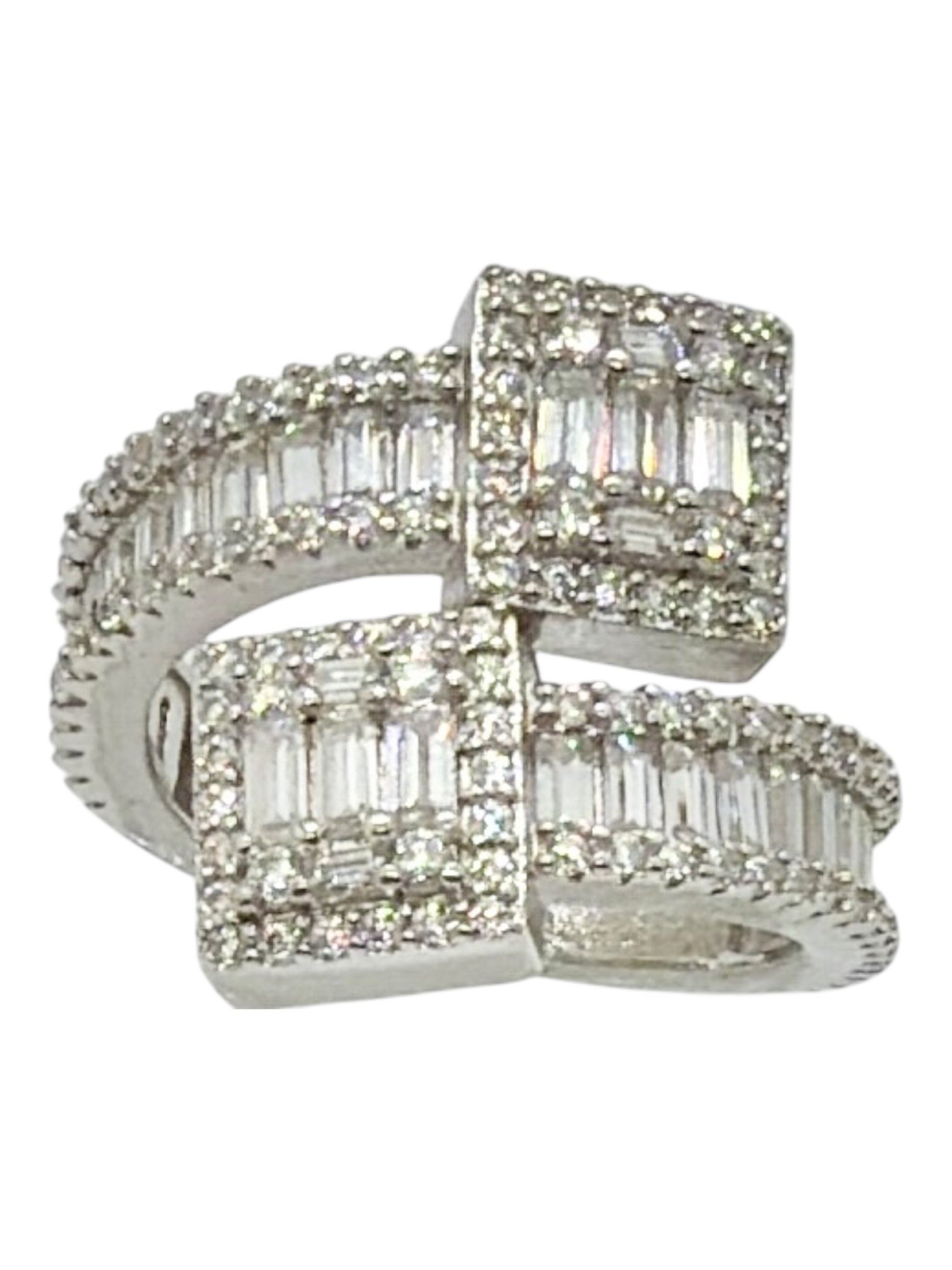 Anillo plata s925 Moissanite VVS1