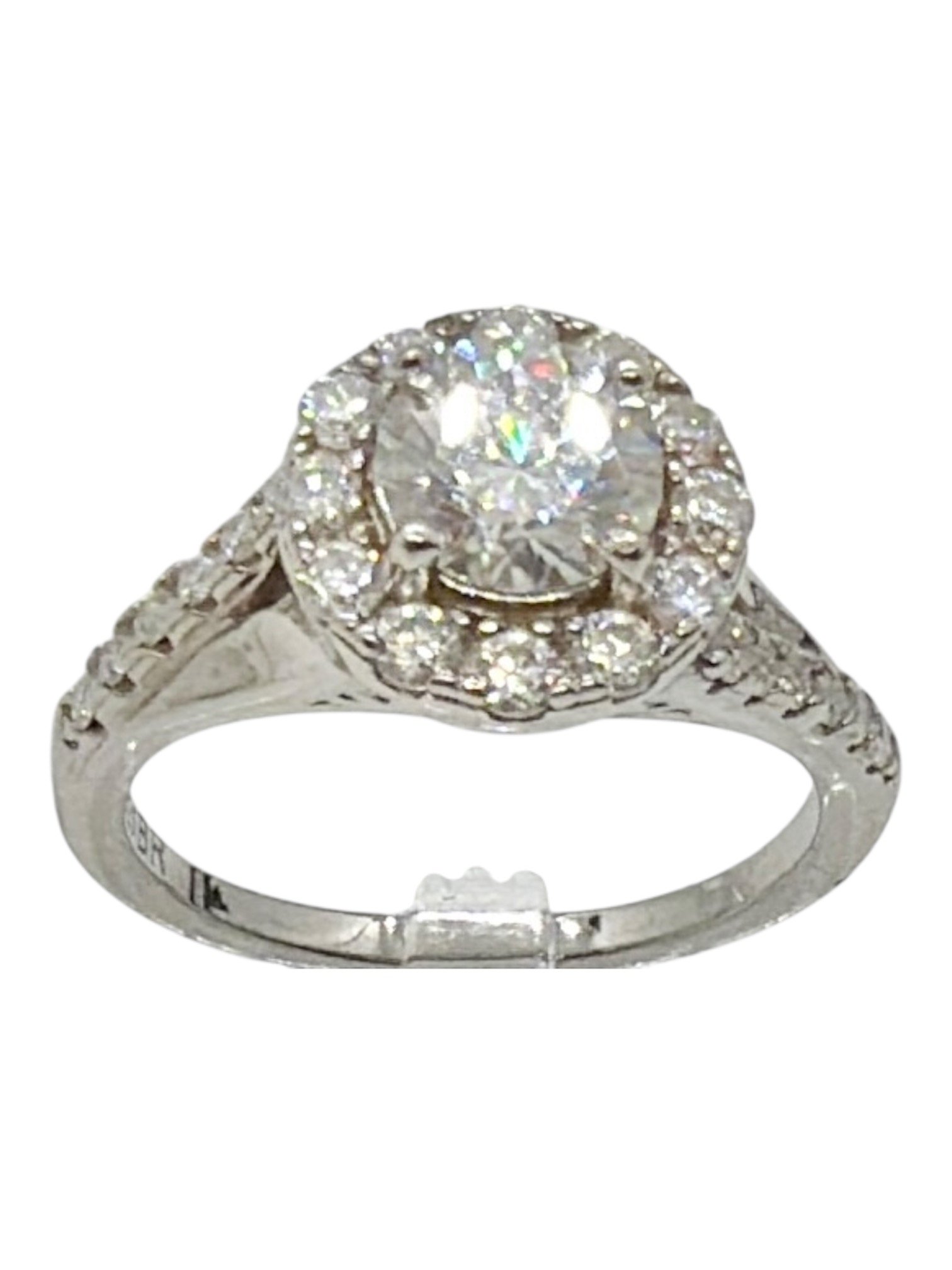 Anillo plata s925 Moissanite VVS1