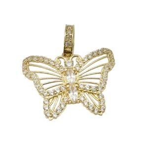 Dije de mariposa 10k