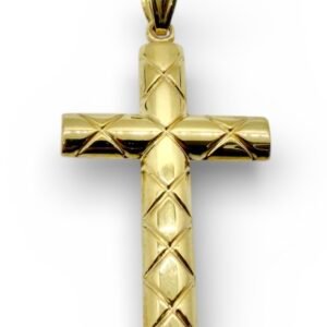 Dije grande de cruz 10k