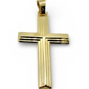 Dije de cruz mediano 14k