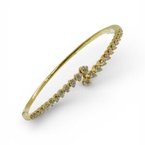 Brazalete 14k diamantes