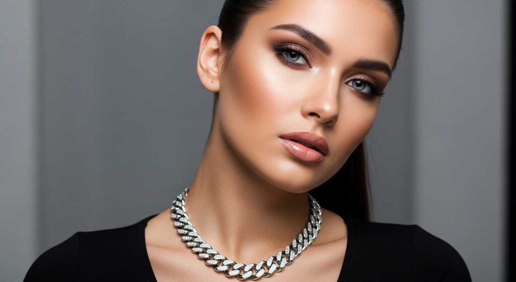 cadenas cubanas de plata