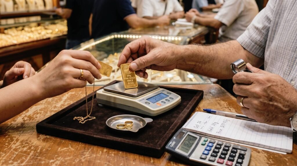Evaluación profesional de joyas para compra de oro al mejor precio en Crea7 Jewelry Kendall