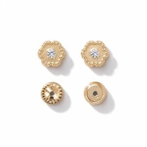 Aretes de bebes 14k 17