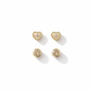 Aretes de bebes 14k 20