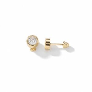 Aretes de bebes 14k 15