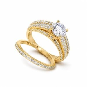 Anillo 14k de Matrimonio 55