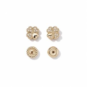Aretes de bebes 14k 10
