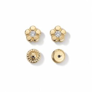 Aretes de bebes 14k 19
