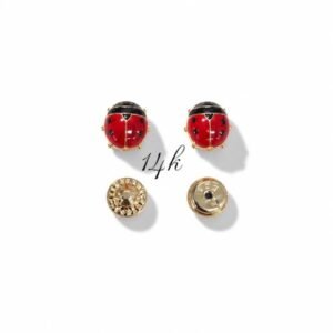 Aretes de bebes 14k 5