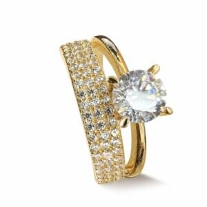 Anillo 14k de Matrimonio 56