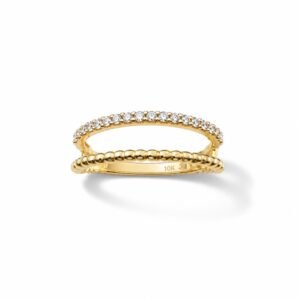 Anillo 10k dos en uno