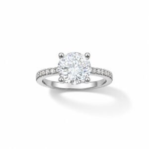 Anillo Moissanite 2ct