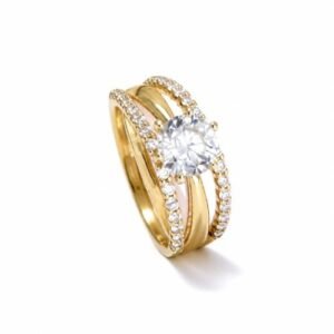 Anillo 14k de Matrimonio 50