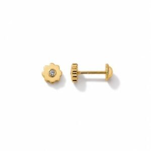 Aretes de bebes 14k 18