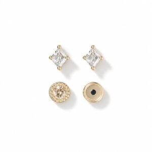 Aretes de bebes 14k 24