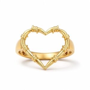 Anillo de Oro 10k Corazón